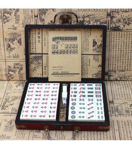 Chinese Numbered Mahjong Set
