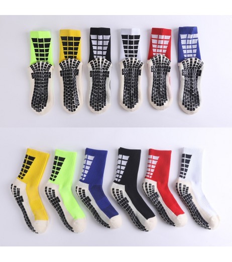 Men's Anti Slip Football Socks Sports Soccer High Tube Socks