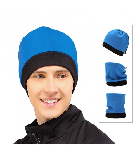 Outdoor Sport Multifunctional Windproof Winter Fleece Neck Gaiter Warmer Scarf Beanie Hat Face Mask Skiing Cycling Snowboarding for Men Women