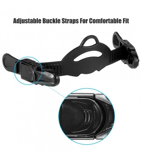 Fins Strap Universal Adjustable Fins Replacement Buckle Strap for Diving