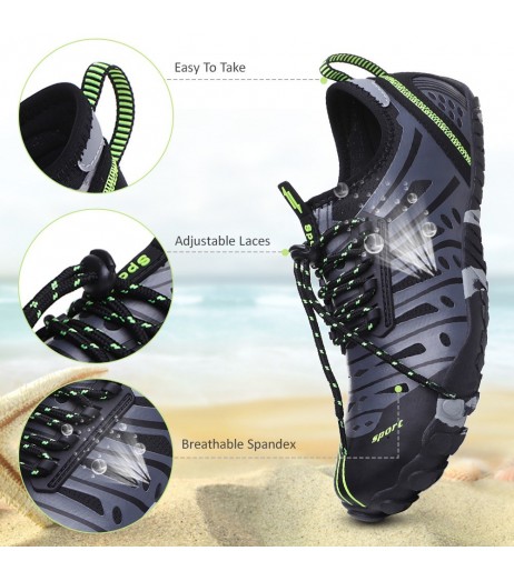 Water Shoes Quick Dry Lightweight River Trekking Shoes Athletic Sport Shoes for Beach Kayaking Boating Hiking Surfing   Walking