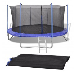 Safety net for 3.05 m round trampolines