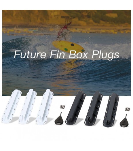 3 Pack Future Tri Fins Box Plugs Fin Base SUP Screw Surf Fins Plugs Set Extra Fin Key Fin Screws
