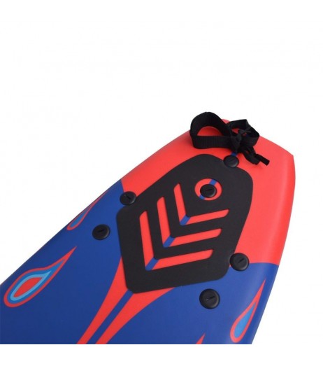 Surfboard Blue and Red 170 cm