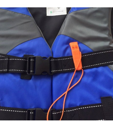 Water Sports Life Jacket Flotation Device Life Vest with High Visibility Reflective Threading and Panels for Fishing Boating Kayaking Sailing