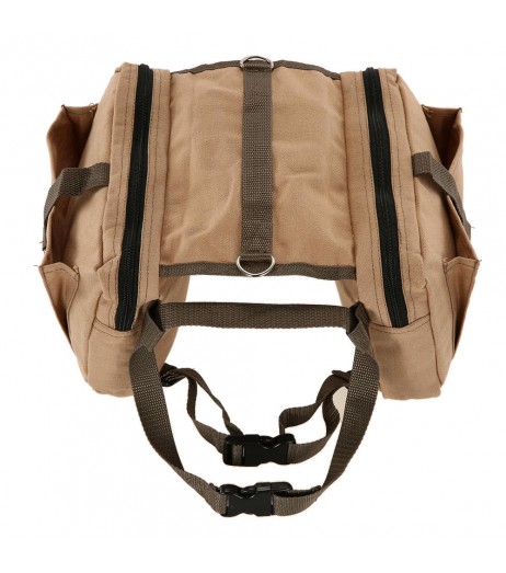 Hound Travel Camping Hiking Backpack Saddle Bag Rucksack Dog Pack for Medium or Large Dog