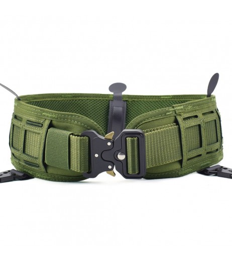 Multifunctional Cummerbund with Tactical Quick Release Belt Military Waist Band for Outdoor Training Military Combat Hunting