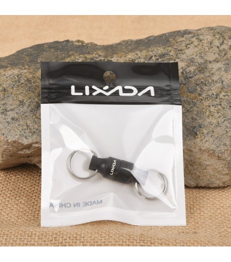 Lixada Fly Fishing Magnetic Net Release Holder Keeper Magnet Clip Landing Net Connector