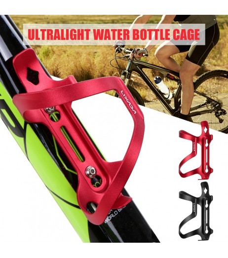 Lixada Lightweight Bike Bottle Holder Alloy MTB Water Bottle Cage Cycling Road Bike Bottle Mount