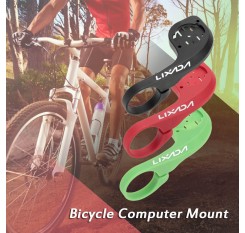 Lixada Cycling Bicycle Bike Computer Stopwatch Handlebar Mount for Garmin Edge 200 500 800